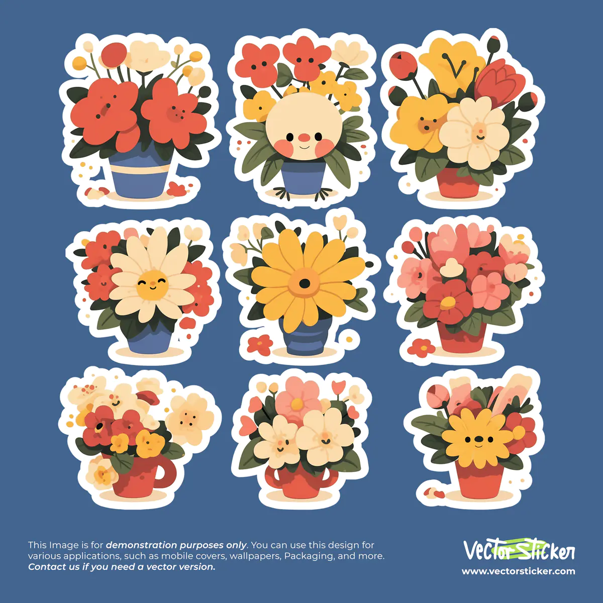 Flowers  Sticker Pack