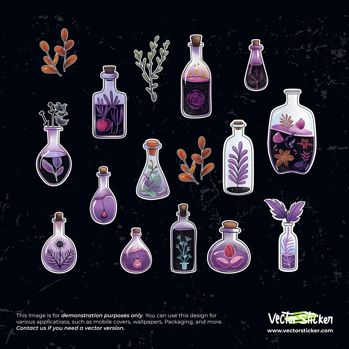 Magical Potion Sticker Pack II